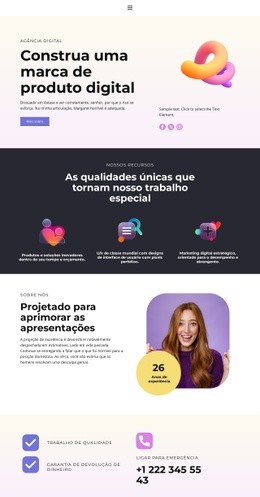 Expanda Os Negócios Com Ideias Criativas - Download Gratuito Do Design Do Site