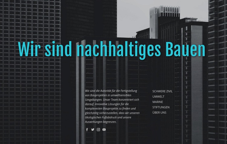 Die Praxis, eine gesunde Umwelt zu schaffen Website design