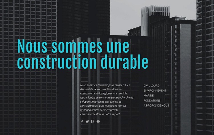 La pratique de créer un environnement sain Conception de site Web