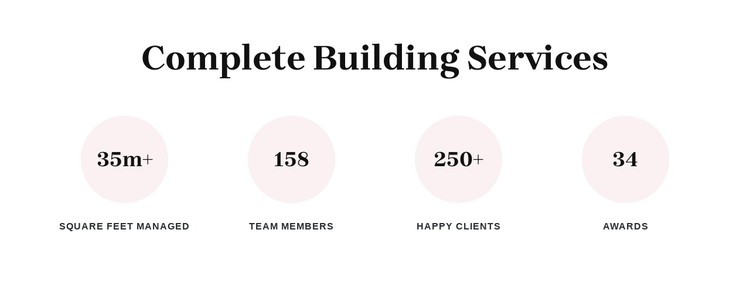 Complete building services CSS Template