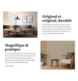 L'Excellence En Matière De Design D'Intérieur - HTML Page Creator