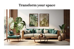 Timeless And Contemporary Interiors - Responsive HTML5 Template