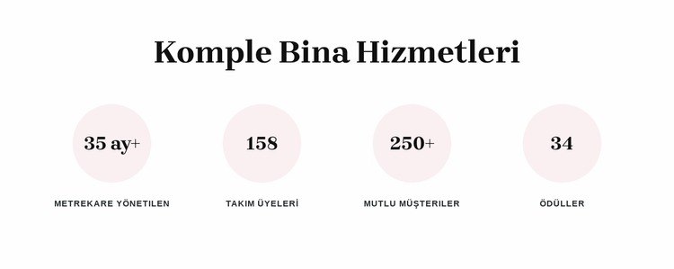 Komple bina hizmetleri Joomla Şablonu