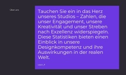 Visuelles Geschichtenerzählen – Moderne HTML5-Vorlage