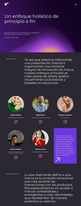 Referencias De Clientes: Plantilla De Página HTML