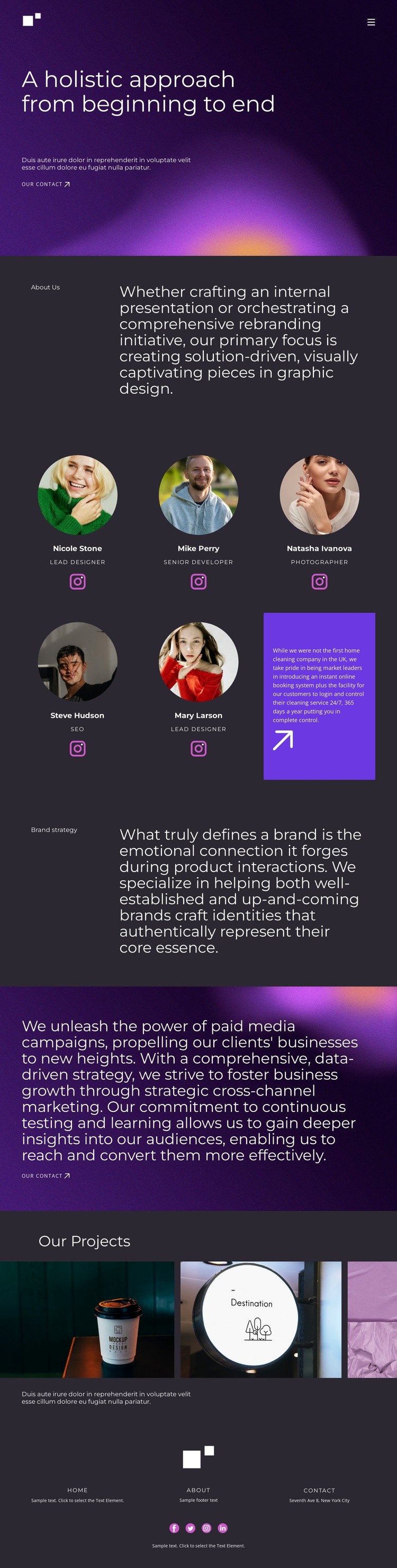Client Referrals HTML Template