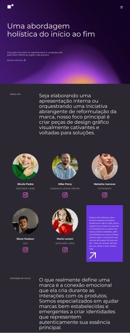 Referências De Clientes - Tema Da Página