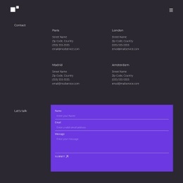 Låt Oss Prata - Stunning HTML Page Builder