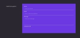 İletişim Formu