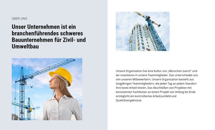 Die besten Industriebauunternehmen CSS-Vorlage