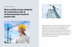 Créateur De Site Web Gratuit Pour Les Meilleurs Entrepreneurs En Construction Industrielle