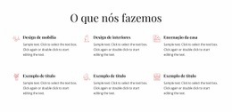 Construtor De Sites Gratuito Para Espaços Bem Projetados