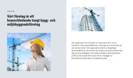 De Bästa Industriella Byggentreprenörerna - HTML-Webbplatslayout