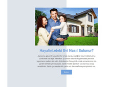 Emlâk Ofisi - Ücretsiz Web Sitesi Şablonu