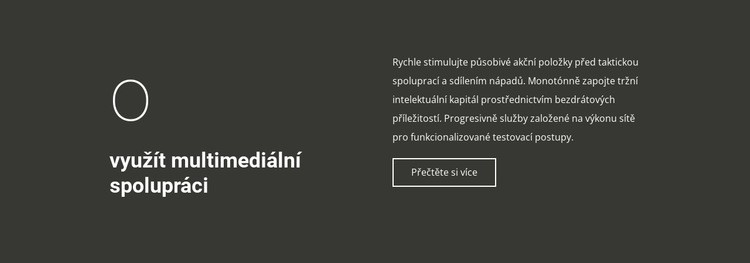 O našem podnikání Téma WordPress