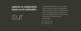 À Propos De La Collaboration Commerciale - HTML Site Builder