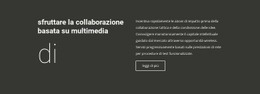 Informazioni Sulla Collaborazione Aziendale - Modello Di Sito Web Personale