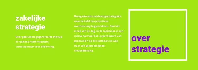 Tekst op een lichte achtergrond Bestemmingspagina