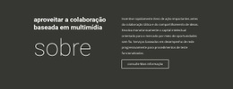 Sobre A Colaboração Empresarial - Landing Page Criativa Multiuso