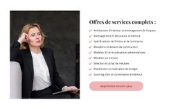 Offres De Services Complets – Meilleure Conception De Site Web