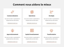 Page HTML Pour Comment Nous Aidons Au Mieux