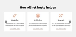 Nieuw Thema Voor Marketing, Strategie, Bedrijfsvoering