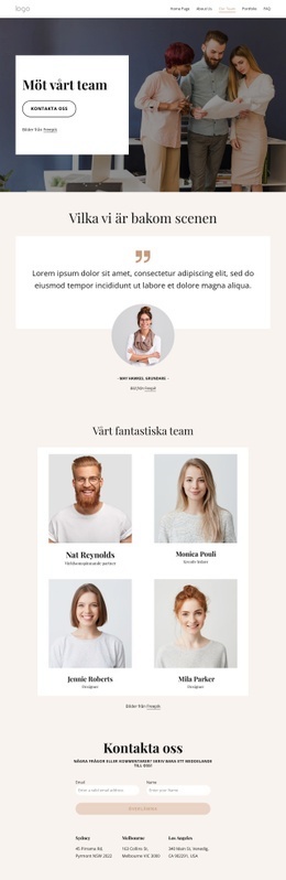 Möt Våra Designers