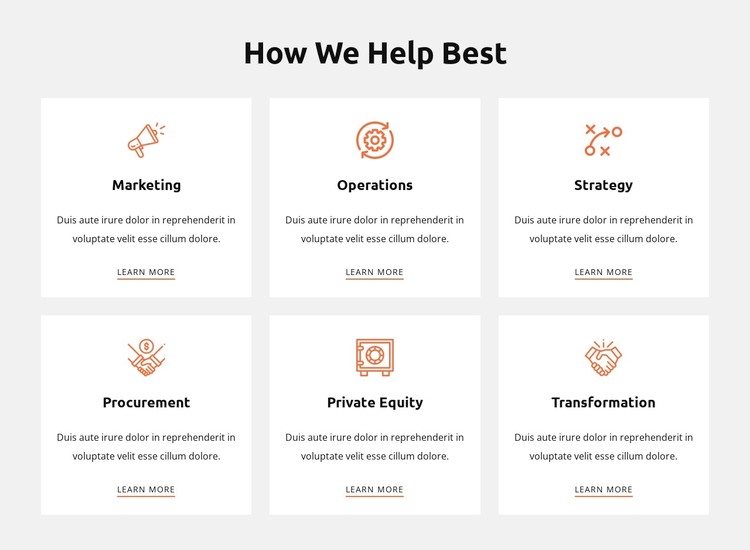 How we help best WordPress Theme