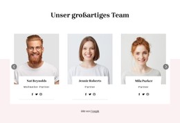 Teamblock Mit Überlappung