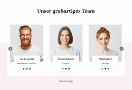 Teamblock Mit Überlappung