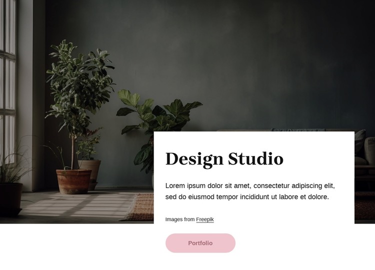 Interior design with care HTML Template