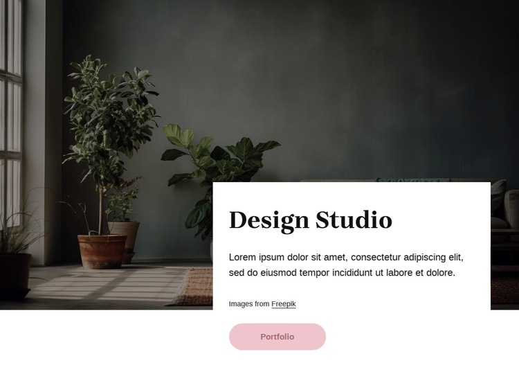 Interior design with care HTML5 Template