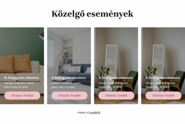 Belső Stúdió Blog Egyoldalas Webhely