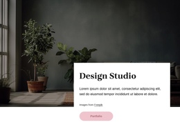 Interior design with care - One Page Template by Nicepage