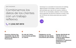 Impulsando Una Mejor Forma De Hacer Marketing: Plantilla De Página HTML