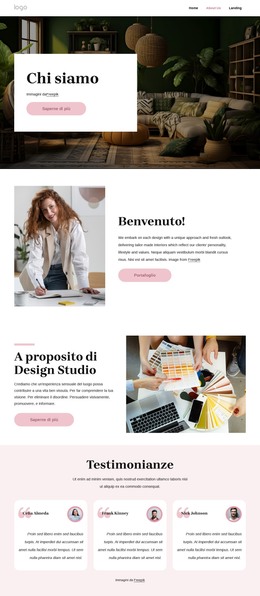 Soluzioni Creative Per Interni - Miglior Modello HTML