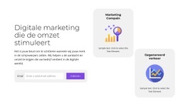 Digitale Marketing Die De Omzet Stimuleert