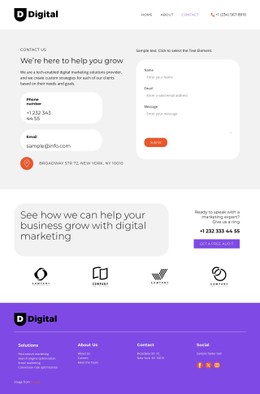 Growth Roadmap - CSS Template by Nicepage