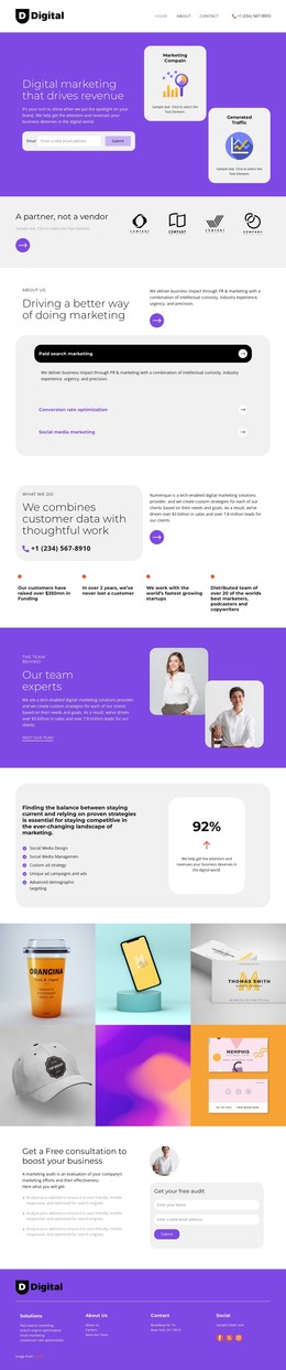 1330 Home Page HTML Templates | Nicepage