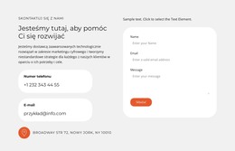 Przeanalizuj Swoją Witrynę - Szablon Strony HTML