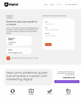 Gerenciamento De Mídias Sociais - Create HTML Page Online