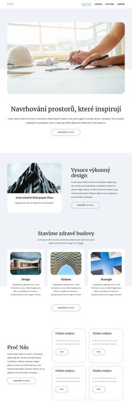 Stáhnout Téma WordPress Pro Inovativní Architektonické Návrhy