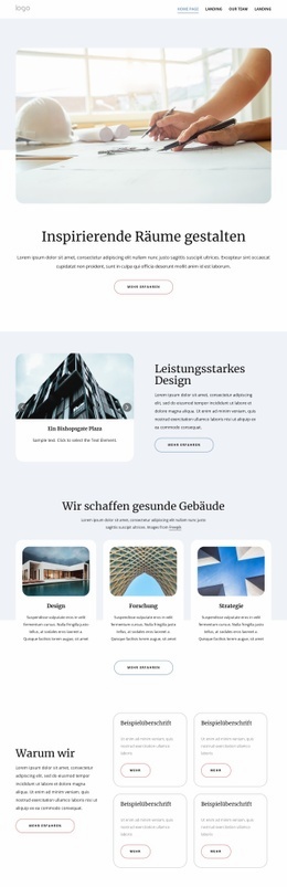 Kostenloses CSS Für Innovative Architektonische Entwürfe