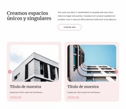 HTML De Arranque Para Creamos Espacios Únicos