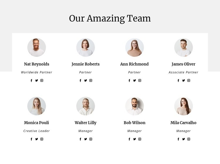 The team of the consulting company Homepage Design