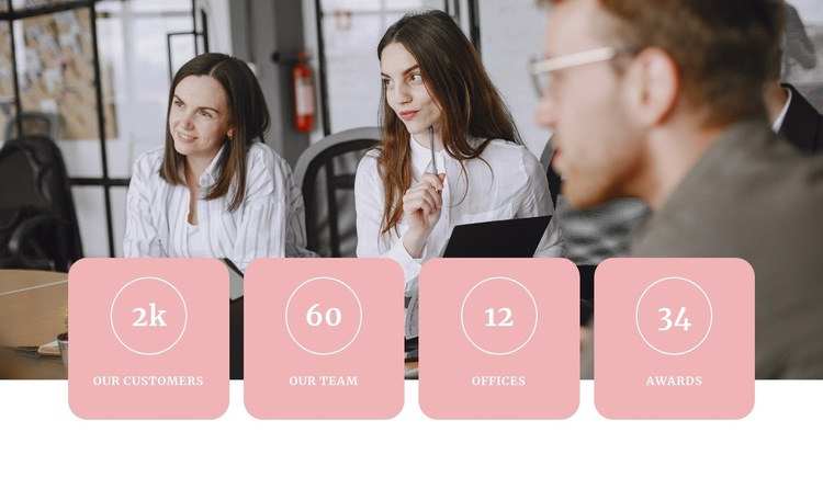 Effective team building solutions HTML5 Template