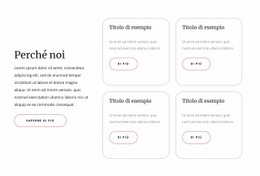 Mockup Di Sito Web Gratuito Per Testi Nelle Celle