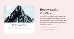 Hoogwaardig Ontwerp