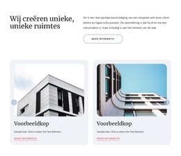 Wij Creëren Unieke Ruimtes - Details Van Bootstrapvariaties