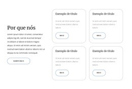 Textos Em Células - Modelo Responsivo HTML5